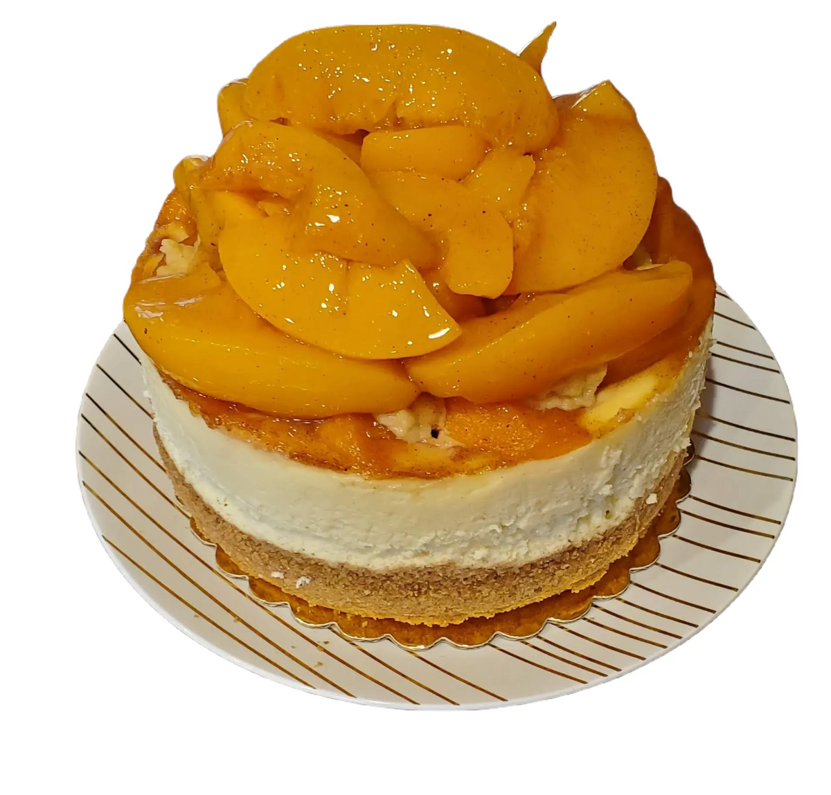 Peach Cobbler Cheesecake image 1