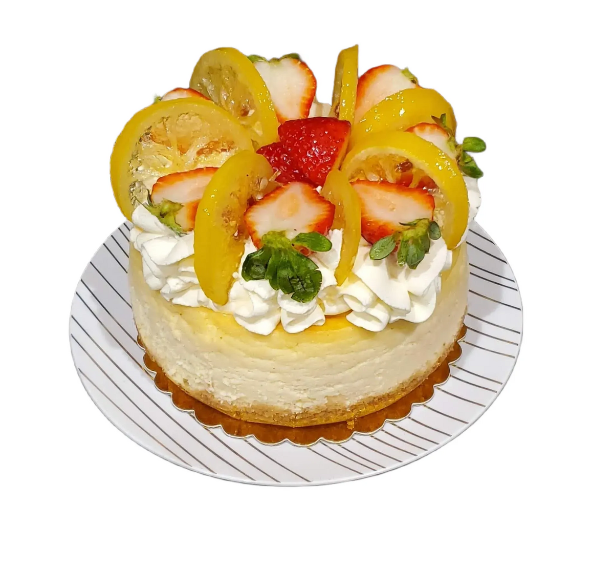 Lemon Strawberry Cheesecake image 1